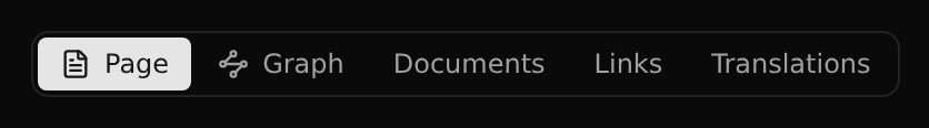 The tabs of a record